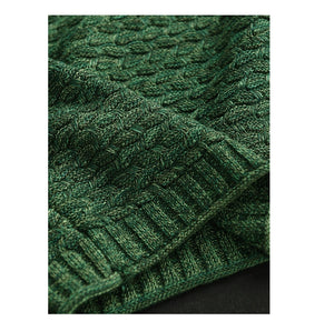 Áo len đan dài tay cổ tròn túi tam giác - NU9475