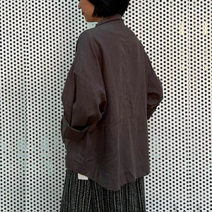 Áo khoác blazer dài tay hai túi vuông một khuy - NU9166