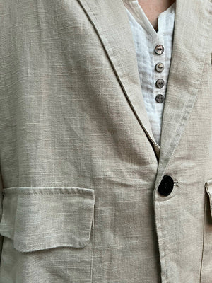 Áo khoác blazer dài tay hai túi vuông một khuy - NU9166