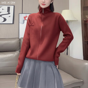 Áo khoác len cổ lọ - A1284