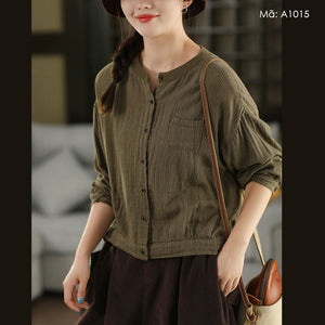 Áo sơ mi dài tay kẻ sọc - A1015