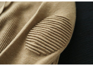 Áo hoodies len dài tay kiết lót khuỷu tay - NU9703