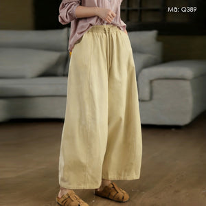 Quần baggy ống rộng - Q389