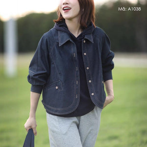 Áo khoác denim dài tay - A1038