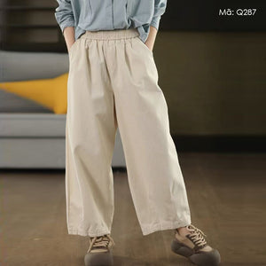 Quần baggy retro ống rộng - Q287