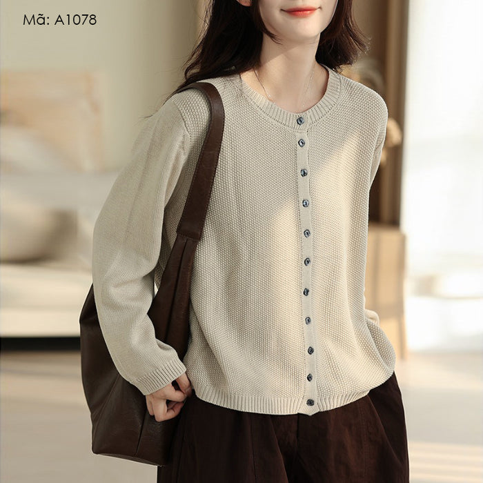 Áo khoác len đan - A1078