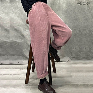 Quần baggy nhung tăm - Q326