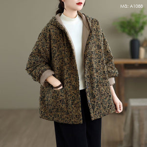 Áo khoác in hoa liti - A1088