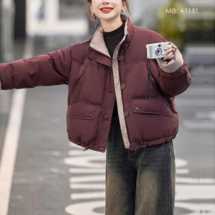 Áo khoác lông vũ dài tay - A1151