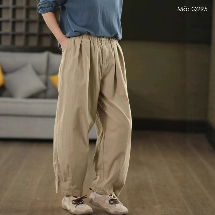 Quần baggy lưng thun - Q295