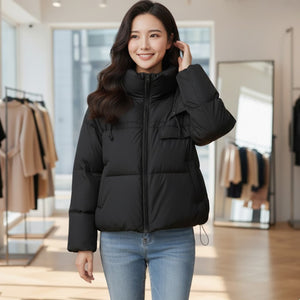 Áo khoác lông vũ túi chéo - A1277