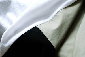 Áo T-shirt ngắn tay cổ tròn phối mảng màu - NU9909