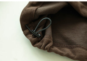 Áo khoác cardigan len dài tay có mũ khuy cài túi vuông - NU9666