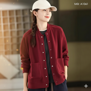 Áo khoác bóng chày cổ đứng - A1060
