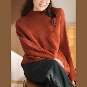 Áo len cashmere dài tay cổ lọ đơn sắc - NU9612