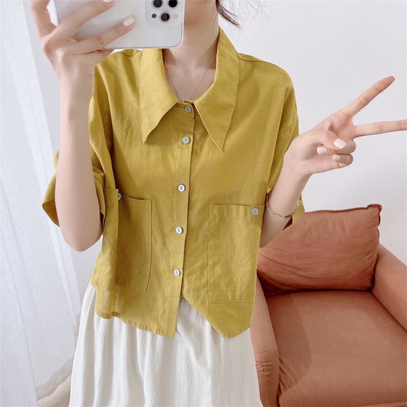 Mua Đầm suông linen cổ sen vuông form rộng trẻ trung, chất vải linen mềm  mát, thời trang phong cách Nhật Bản - Xanh rêu - 2XL tại Gia đình fashion  shop | Tiki