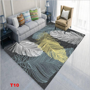 Thảm sàn - Thảm sofa hoa văn trừu tượng - kamaka.vn - thời trang nhật