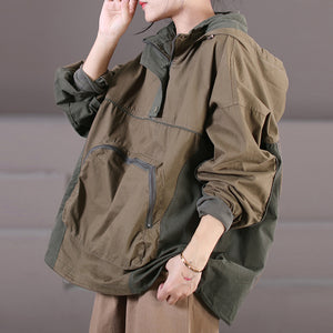 Áo hoodies dài tay túi bao tử form rộng - NU7849