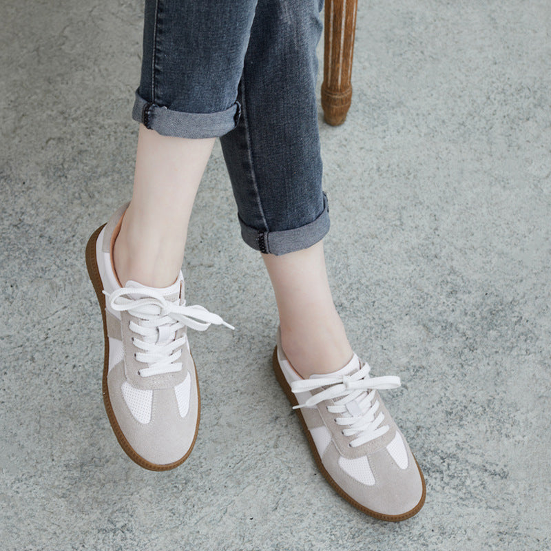 Giày Vans da lộn retro đế bệt OD1132