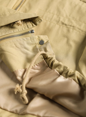 Áo khoác dài tay có mũ hai túi cao form dài - NU8062