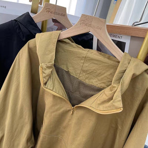 Áo hoodies dài tay lót lông hai túi chéo - NU8072