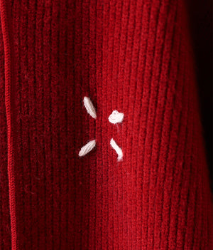 Áo hoodies len dài tay thêu dấu X - NU8172
