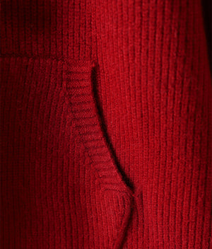 Áo hoodies len dài tay thêu dấu X - NU8172