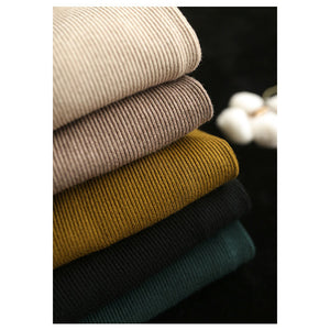 Áo hoodies dệt kim dài tay một màu khóa kéo - NU7952