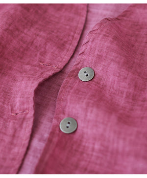 Áo khoác vest gile linen hai túi - NU7130
