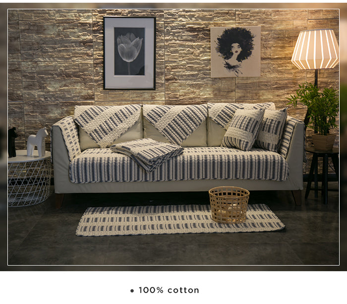 Thảm ghép trải sàn lót ghế SOFA cotton Hàn Quốc - TG1398