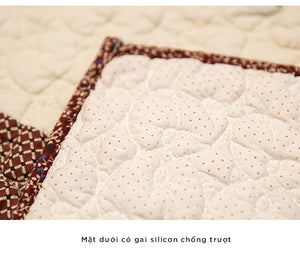 Thảm ghép trải sàn lót ghế SOFA cotton Hàn Quốc - TG1495 - kamaka.vn - thời trang nhật