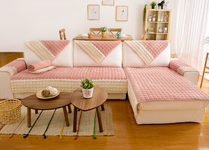 Thảm Nhung đan nổi trải sàn lót ghế sofa - TG5140 - kamaka.vn - thời trang nhật
